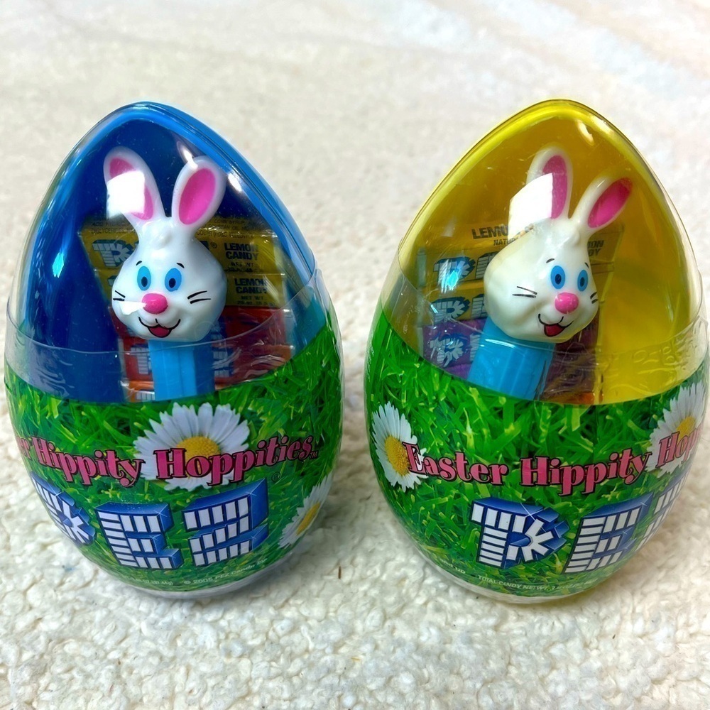 Pez 2005 Rare Easter Hippity Hoppity Bunny, Chick, Lamb Sealed Eggs 12 Total - Picture 3 of 10